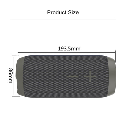 HOPESTAR P7 Mini Portable Rabbit Wireless Bluetooth Speaker, Built-in Mic, Support AUX / Hand Free Call / FM / TF(Grey) - Waterproof Speaker by HOPESTAR | Online Shopping South Africa | PMC Jewellery | Buy Now Pay Later Mobicred