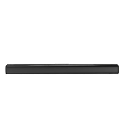 D01 20W Bar Shape Wireless Home Theater Bluetooth Speaker Soundbar, Support TF Card / U Disk / AUX(Black) - Desktop Speaker by PMC Jewellery | Online Shopping South Africa | PMC Jewellery | Buy Now Pay Later Mobicred