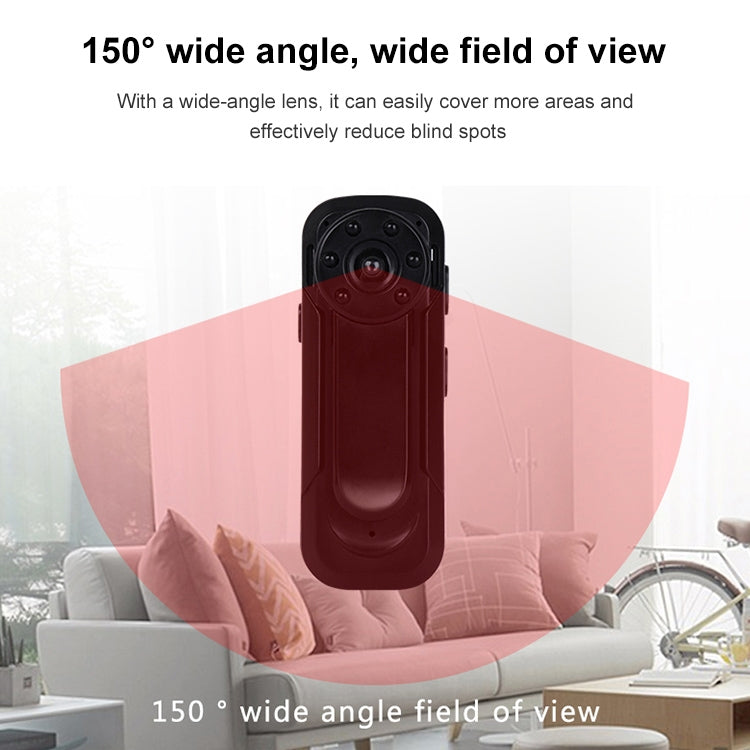 A8 Backclip Outdoor WiFi Motion Detect Sports DV Camera - Other Style by PMC Jewellery | Online Shopping South Africa | PMC Jewellery | Buy Now Pay Later Mobicred