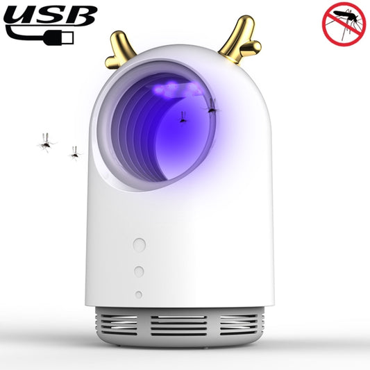 169 Deer Style USB Photocatalyst Mosquito Killer Light Fly Killer Insect Repellent(White) - Repellents by PMC Jewellery | Online Shopping South Africa | PMC Jewellery | Buy Now Pay Later Mobicred