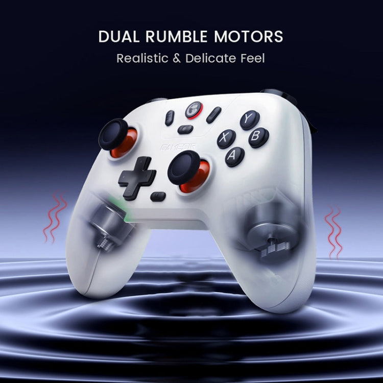 GameSir Nova Lite PC T4N Lite Bluetooth Wireless Gamepad Game Controller for Nintendo Switch (White) - free shipping - PMC Jewellery - Order now!