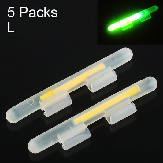 5 Packs OCEAN SUN Clip-On Luminous Float Night Fishing Light Stick, L, Fits Rod Tip 2.7-3.2mm - Fishing Float by PMC Jewellery | Online Shopping South Africa | PMC Jewellery | Buy Now Pay Later Mobicred