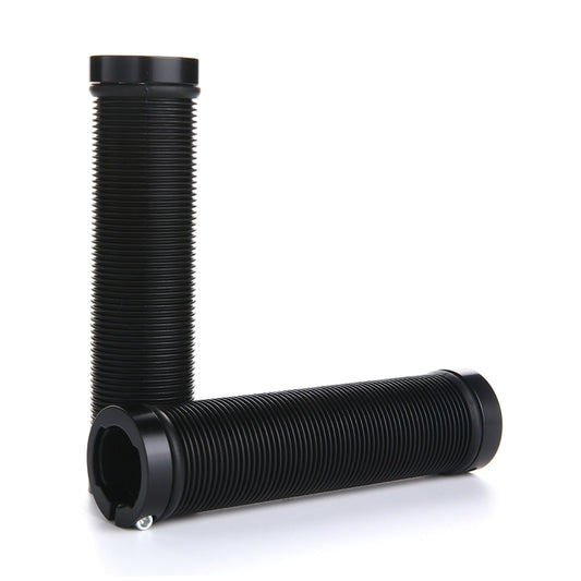 1 Pair AG15 Bicycle MTB Bike Lock-on Rubber Handlebar Grips(Black) - Bicycle Grips by PMC Jewellery | Online Shopping South Africa | PMC Jewellery | Buy Now Pay Later Mobicred