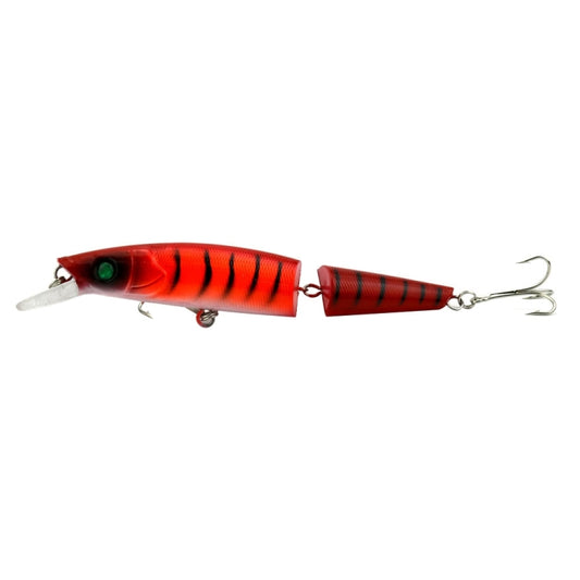 HENGJIA JM007-X 14cm 20.2g 2-section Plastic Hard Baits Artificial Fishing Lures with Treble Hook, Random Color Delivery - Fishing Lures by HENGJIA | Online Shopping South Africa | PMC Jewellery | Buy Now Pay Later Mobicred