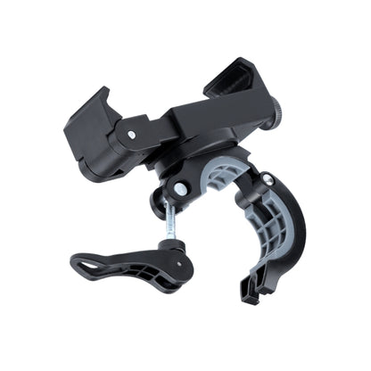 Rotatable PVC Motorcycle Bicycle Handlebar Mount Mobile Phone Holder (Black) - Holders by PMC Jewellery | Online Shopping South Africa | PMC Jewellery | Buy Now Pay Later Mobicred