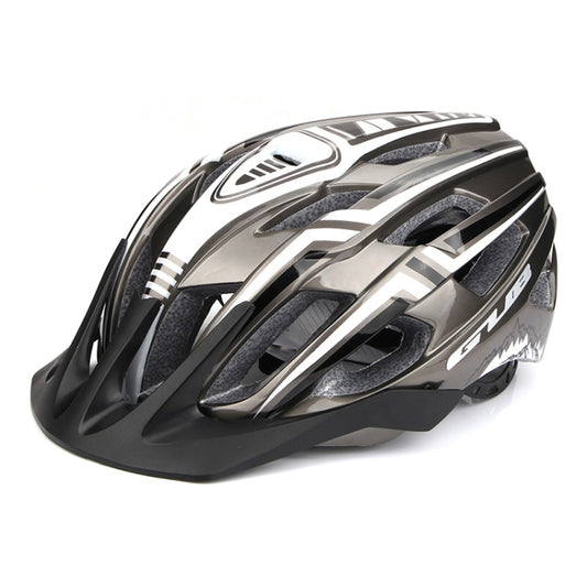 GUB A2 Unisex Bicycle Helmet With Tail Light(Titanium Color) - Protective Helmet & Masks by GUB | Online Shopping South Africa | PMC Jewellery | Buy Now Pay Later Mobicred