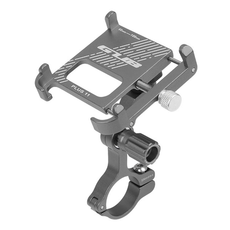 GUB Plus 11 Rotatable Bicycle Phone Holder(Titanium Color) - Holders by GUB | Online Shopping South Africa | PMC Jewellery | Buy Now Pay Later Mobicred