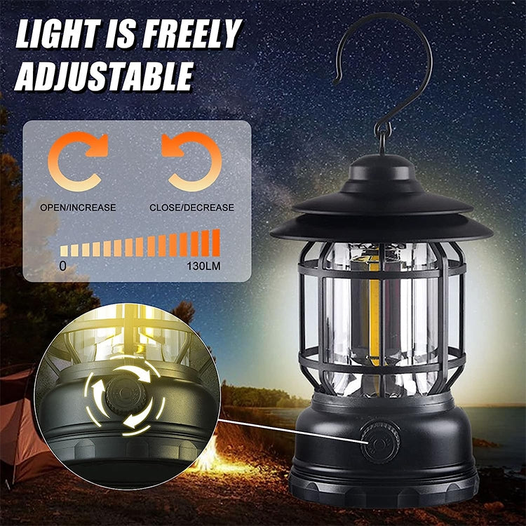 AOTU YT1030 Outdoor Retro Camping Light Emergency Hand Lamp(Green) - Camping Lighting by AOTU | Online Shopping South Africa | PMc TechLife | Buy Now Pay Later Mobicred