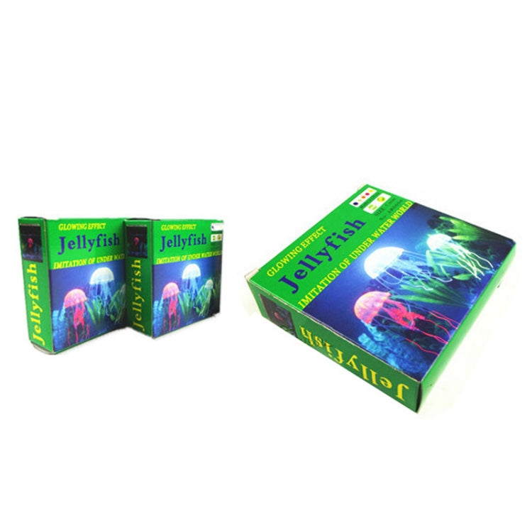 Aquarium Articles Decoration Silicone Simulation Fluorescent Sucker Jellyfish, Size: 5*17cm(Yellow) - free shipping - PMc TechLife - Order now!