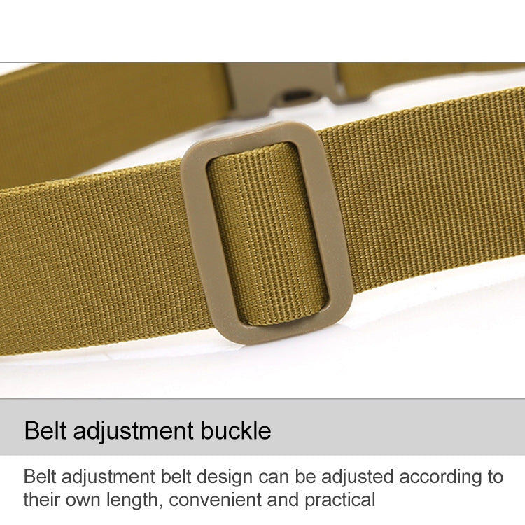 Outdoor Riding Hiking Sports Military Style Multifunctional Waist Belt(Grey) - Belts by PMC Jewellery | Online Shopping South Africa | PMC Jewellery | Buy Now Pay Later Mobicred