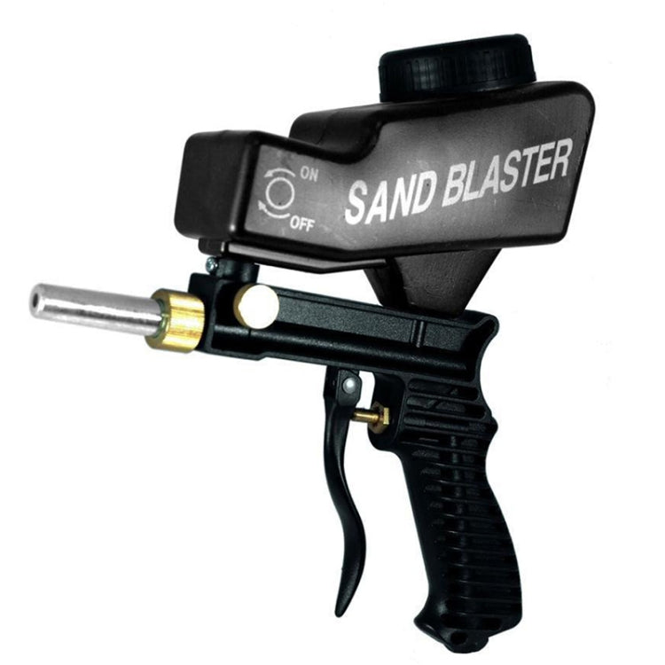 Portable Black Gravitational Sandblasting Machine Mini Rust-proof Sandblaster - free shipping - PMc TechLife - Order now!