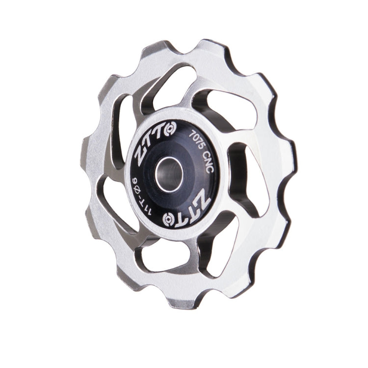 ZTTO 11T 4/5/6 MM Bicycle Derailleur Ceramic Bearing Bicycle Accessories (Silver) - Guide wheels by ZTTO | Online Shopping South Africa | PMc TechLife | Buy Now Pay Later Mobicred