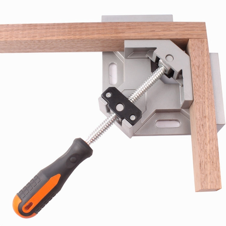 Aluminum Single Handle 90 Degree Right Angle Clamp Angle Clamp Woodworking Frame Clip Right Angle Folder Tool - Clamps by PMC TechLife | Online Shopping South Africa | PMC TechLife | Buy Now Pay Later Mobicred