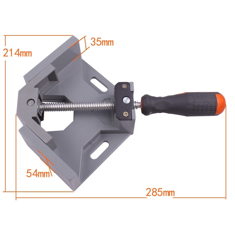Aluminum Single Handle 90 Degree Right Angle Clamp Angle Clamp Woodworking Frame Clip Right Angle Folder Tool - Clamps by PMC TechLife | Online Shopping South Africa | PMC TechLife | Buy Now Pay Later Mobicred