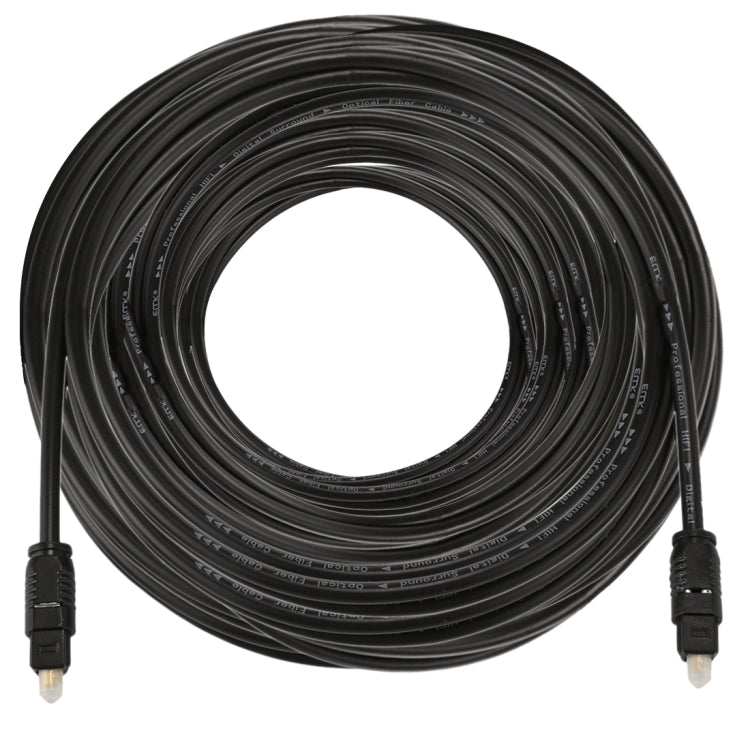 EMK 25m OD4.0mm Toslink Male to Male Digital Optical Audio Cable - Audio Optical Cables by EMK | Online Shopping South Africa | PMC Jewellery | Buy Now Pay Later Mobicred