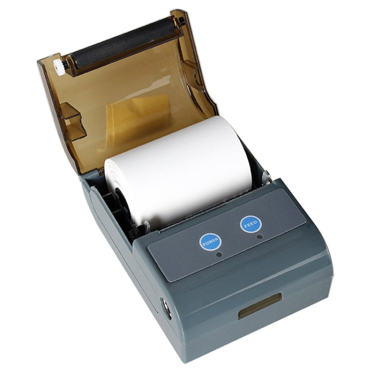 QS-5803 Portable 58mm Bluetooth POS Receipt Thermal Printer(Grey) - Receipt Printers by PMC TechLife | Online Shopping South Africa | PMC TechLife | Buy Now Pay Later Mobicred