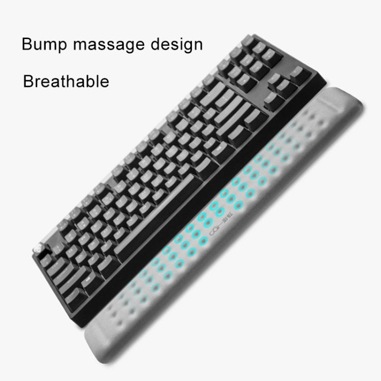 Mechanical Keyboard Wrist Rest Memory Foam Mouse Pad, Size : M (Grey) - Mouse Pads by PMC Jewellery | Online Shopping South Africa | PMC Jewellery | Buy Now Pay Later Mobicred