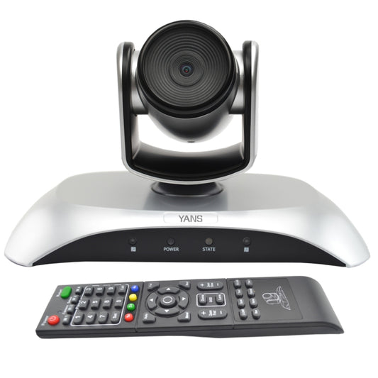 YANS YS-H10UH USB HD 1080P Wide-Angle Video Conference Camera with Remote Control(Silver) - HD Camera by YANS | Online Shopping South Africa | PMC Jewellery | Buy Now Pay Later Mobicred