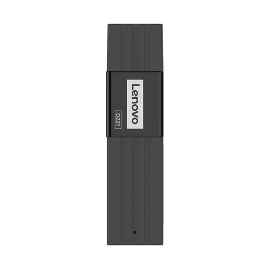 Original Lenovo D221 2 in 1 480Mbps USB 2.0 Card Reader (Black) -  by Lenovo | Online Shopping South Africa | PMC Jewellery | Buy Now Pay Later Mobicred