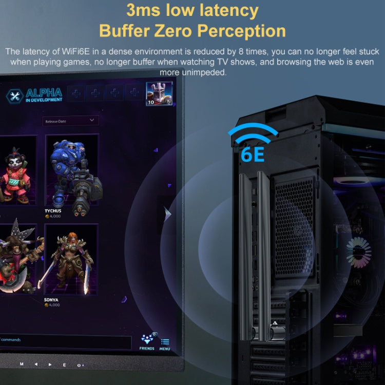 COMFAST AX200 Pro+ 5374Mbps WiFi6 PCIE High Speed Wireless Network Card - free shipping - PMC Jewellery - Order now!