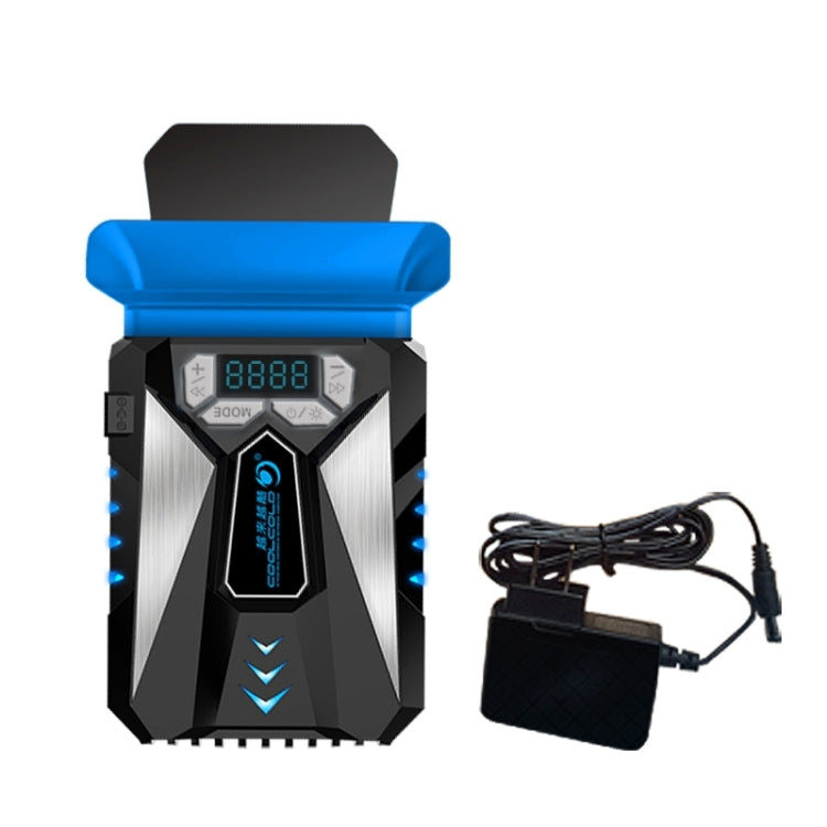 Ice Troll 5 COOLCOLD Portable Laptop Cooling Fan Air Cooler Speed Adjustable High Performance Notebook Fan Cooler Controller, AC 220V(Black) - Cooling Pads by COOLCOLD | Online Shopping South Africa | PMC Jewellery | Buy Now Pay Later Mobicred