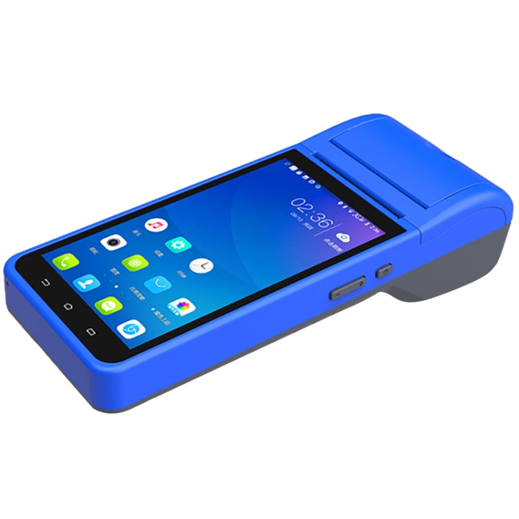 POS-6000 58mm PDA Handheld 5.5 inch Barcode Two-dimensional Code Android 4G Smart Scan Code Cash Register Thermal Printing Machine, 1GB+8GB - Printer by PMC TechLife | Online Shopping South Africa | PMC TechLife | Buy Now Pay Later Mobicred