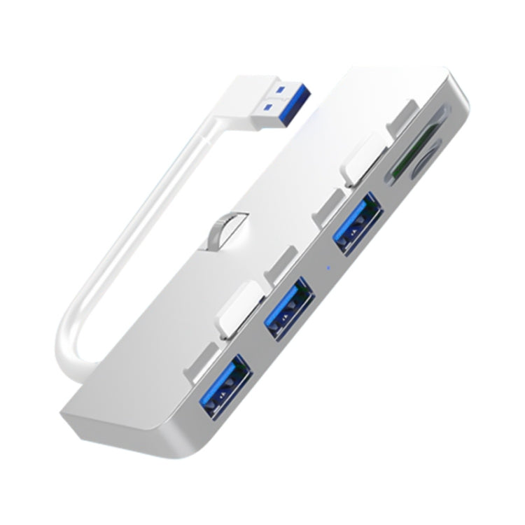 Rocketek HC412 USB3.0 x 3 + SD / TF Card Reader HUB Adapter - USB 3.0 HUB by ROCKETEK | Online Shopping South Africa | PMC Jewellery | Buy Now Pay Later Mobicred