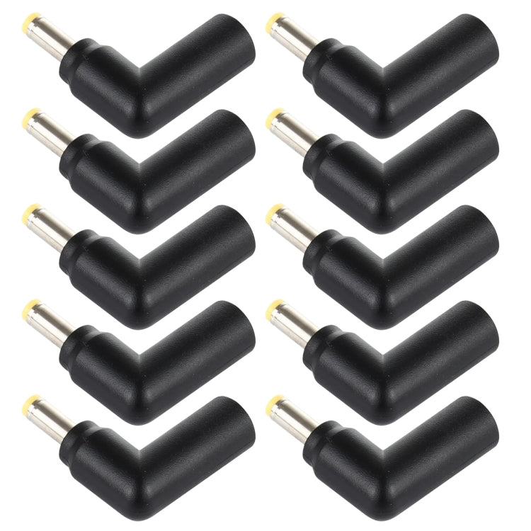 10 PCS 4.5 x 3.0mm Female to 4.0 x 1.7mm Male Plug Elbow Adapter Connector - Universal Power Adapter by PMC Jewellery | Online Shopping South Africa | PMC Jewellery | Buy Now Pay Later Mobicred