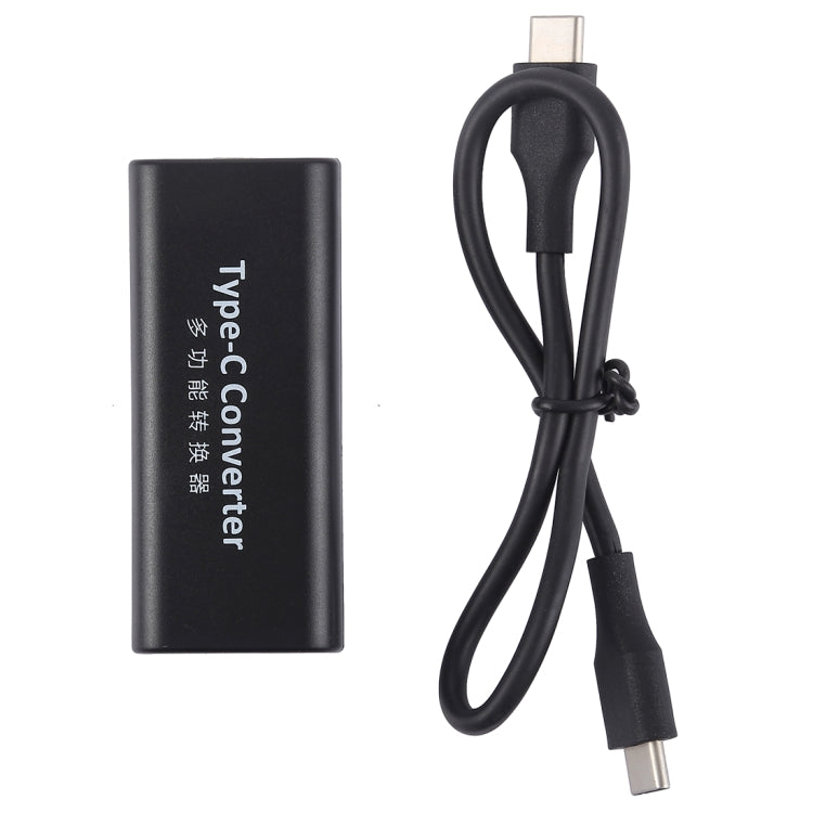 DC 5.5 x 2.1mm Power Jack Female to USB-C / Type C Female Power Connector Adapter with 30cm USB-C / Type C Cable - Universal Power Adapter by PMC Jewellery | Online Shopping South Africa | PMC Jewellery | Buy Now Pay Later Mobicred