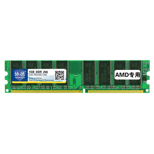 XIEDE X006 DDR 266MHz 1GB General AMD Special Strip Memory RAM Module for Desktop PC - RAMs by XIEDE | Online Shopping South Africa | PMC Jewellery | Buy Now Pay Later Mobicred