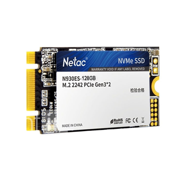 Netac N930ES 128GB M.2 2242 PCIe Gen3x2 Solid State Drive - Solid State Drives by Netac | Online Shopping South Africa | PMC Jewellery | Buy Now Pay Later Mobicred