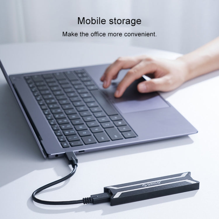 ORICO PBM2 NVMe M.2 SSD Case Type C USB 3.1 Enclosure Hard Drive Disk Box (10Gbps) - External Solid State Drives by ORICO | Online Shopping South Africa | PMC Jewellery | Buy Now Pay Later Mobicred