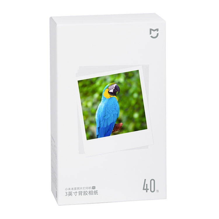 Original Xiaomi Mijia 1S Mini Automatic Pocket Photo Printer 3 inch Adhesive Photo Paper for PC5841 (White) - Printer Accessories by Xiaomi | Online Shopping South Africa | PMC Jewellery | Buy Now Pay Later Mobicred