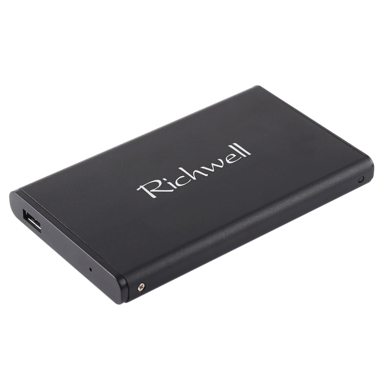 Richwell SATA R2-SATA-320GB 320GB 2.5 inch USB3.0 Super Speed Interface Mobile Hard Disk Drive(Black) - External Hard Drives by Richwell | Online Shopping South Africa | PMC Jewellery | Buy Now Pay Later Mobicred