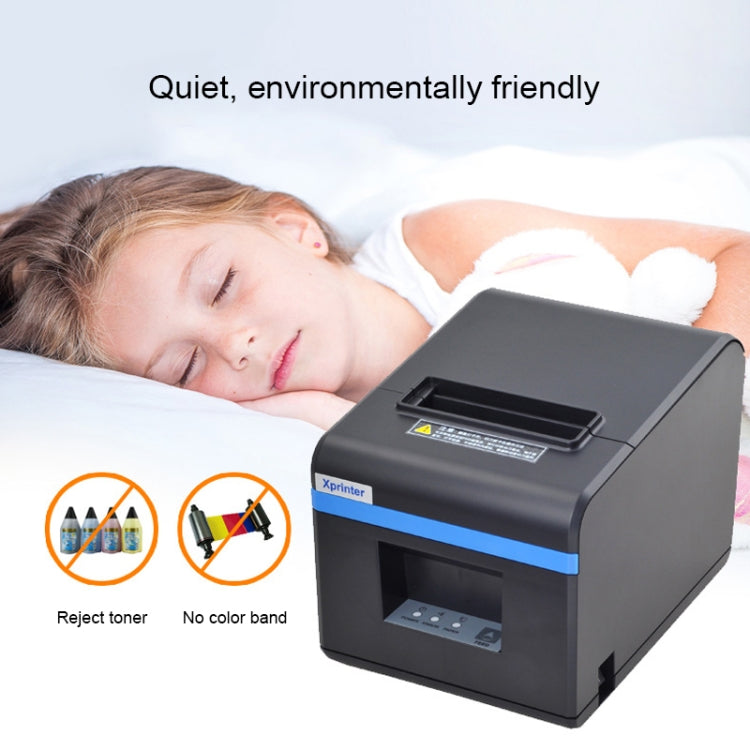 Xprinter XP-N160II USB Port Thermal Automatic Calibration Barcode Printer - free shipping - PMC TechLife - Order now!