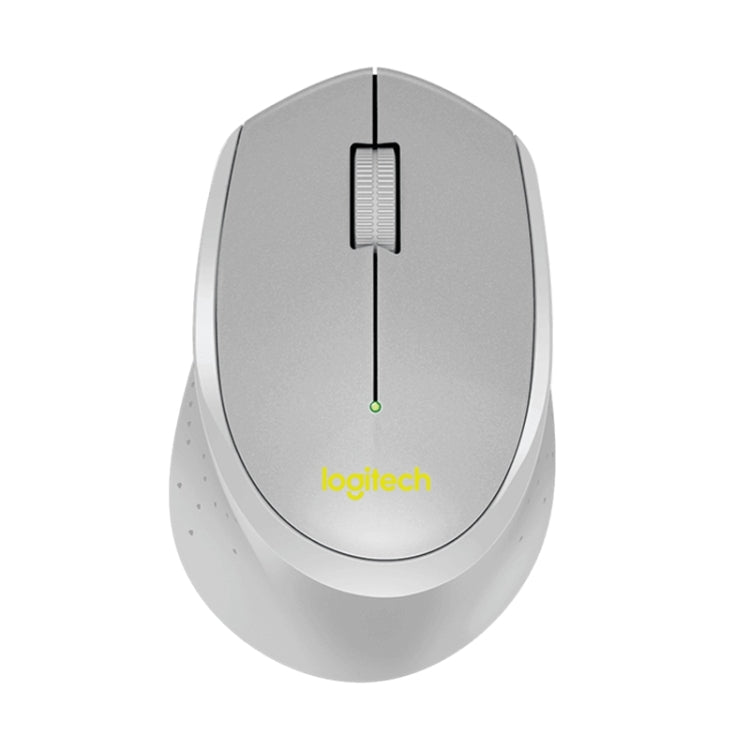 Logitech M330 Wireless Optical Mute Mouse with Micro USB Receiver (Grey) - Wireless Mice by Logitech | Online Shopping South Africa | PMC Jewellery | Buy Now Pay Later Mobicred