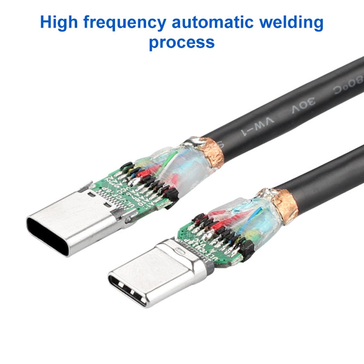 USB 3.1 Type-C / USB-C Male to Type-C / USB-C Female Gen2 Adapter Cable, Length: 50cm - Cable & Adapters by PMC TechLife | Online Shopping South Africa | PMC TechLife | Buy Now Pay Later Mobicred