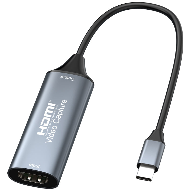 4K 30Hz HDMI to USB-C / Type-C HD Video Capture Card with Cable - Video Capture Solutions by PMC TechLife | Online Shopping South Africa | PMC TechLife | Buy Now Pay Later Mobicred