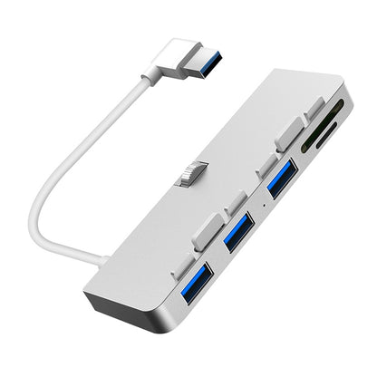 Rocketek For iMac USB3.0 x 3 + SD / TF Multi-function HUB Expansion Dock - USB HUB by ROCKETEK | Online Shopping South Africa | PMC Jewellery | Buy Now Pay Later Mobicred