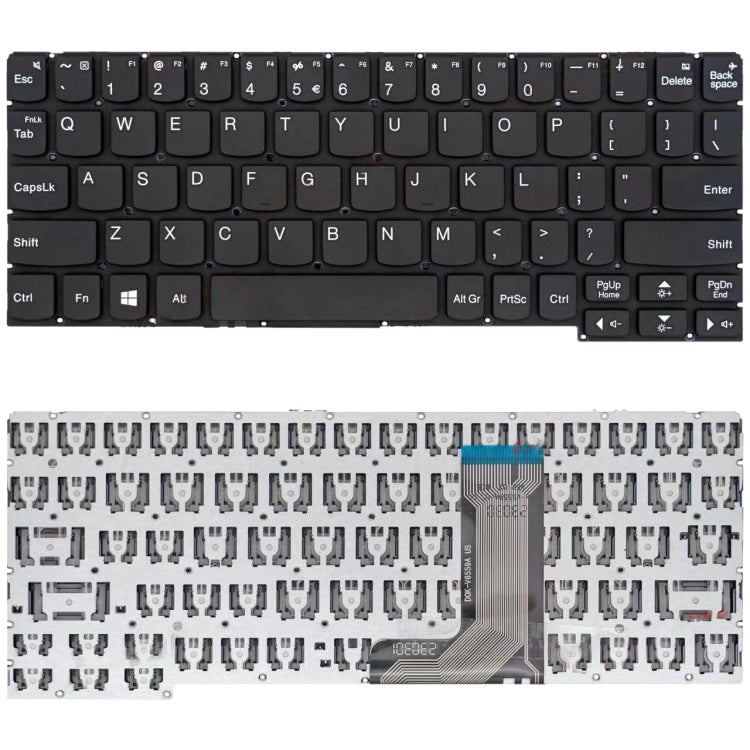 For Lenovo Ideapad D330 D335 D330-10IGM US Version Keyboard (Black) - Replacement Keyboards by PMC Jewellery | Online Shopping South Africa | PMC Jewellery | Buy Now Pay Later Mobicred