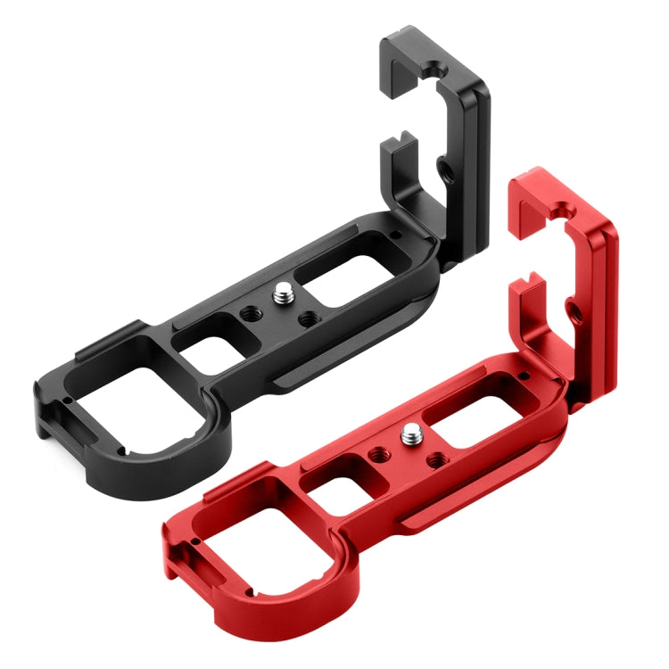 PULUZ 1/4 inch Vertical Shoot Quick Release L Plate Bracket Base Holder for Sony A7R / A7 / A7S(Black) - L-Bracket by PULUZ | Online Shopping South Africa | PMC TechLife | Buy Now Pay Later Mobicred