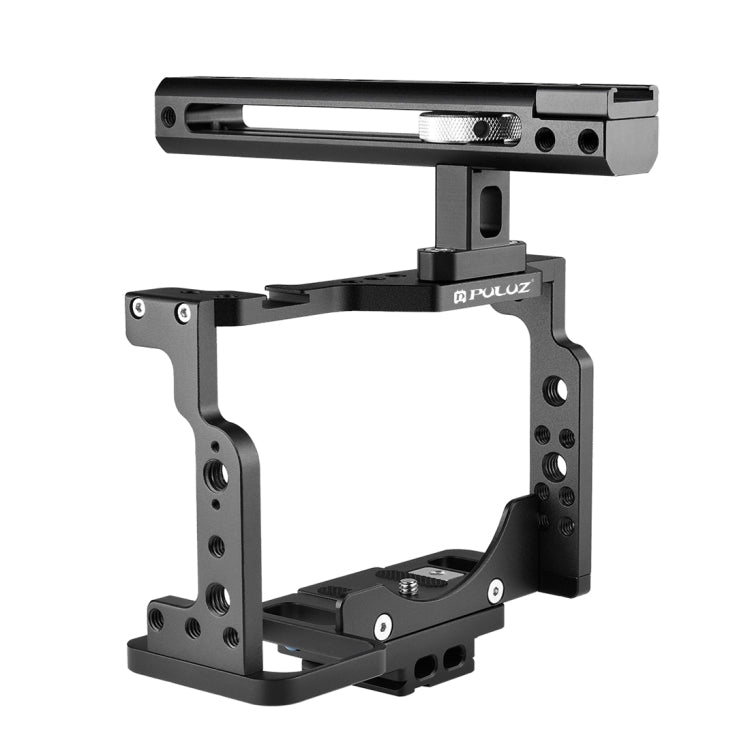 PULUZ Video Camera Cage Filmmaking Rig with Handle for Nikon Z6 / Z7(Black) - free shipping - PMC TechLife - Order now!