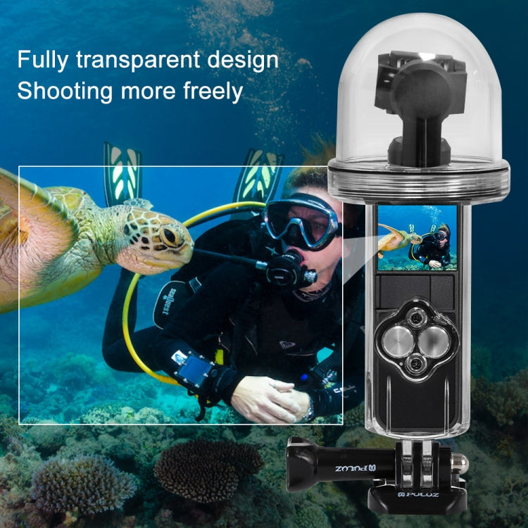 PULUZ 60m Underwater Waterproof Housing Diving Case Cover for DJI Osmo Pocket - Case & Bags by PULUZ | Online Shopping South Africa | PMC Jewellery | Buy Now Pay Later Mobicred