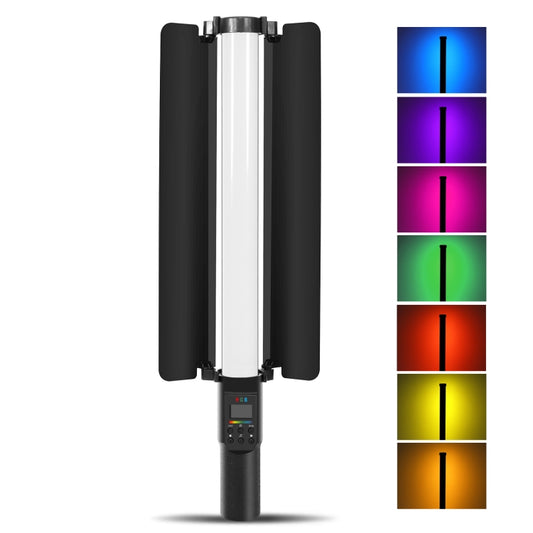 PULUZ 190 LEDs Photo Handheld Stick Light Full Color RGB Fill Light with Barndoor -  by PULUZ | Online Shopping South Africa | PMC Jewellery | Buy Now Pay Later Mobicred