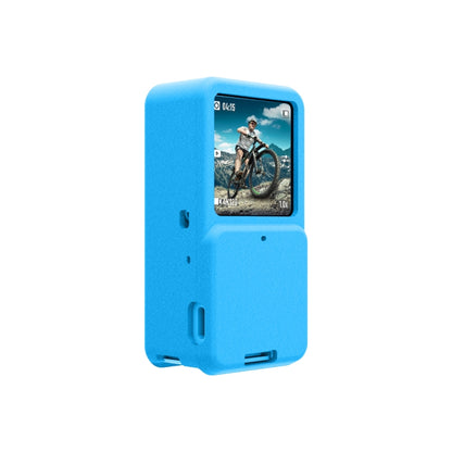 PULUZ Silicone Protective Case for DJI Action 2(Blue) -  by PULUZ | Online Shopping South Africa | PMC Jewellery | Buy Now Pay Later Mobicred