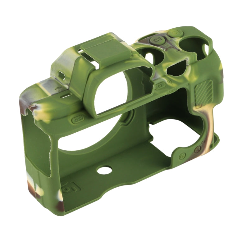 PULUZ Soft Silicone Protective Case for Sony ILCE-7MII / 7SMII / 7RMII(Camouflage) - Protective Case by PULUZ | Online Shopping South Africa | PMC TechLife | Buy Now Pay Later Mobicred