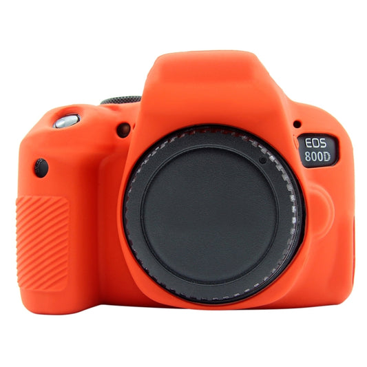 PULUZ Soft Silicone Protective Case for Canon EOS 800D(Red) - Protective Case by PULUZ | Online Shopping South Africa | PMC Jewellery | Buy Now Pay Later Mobicred