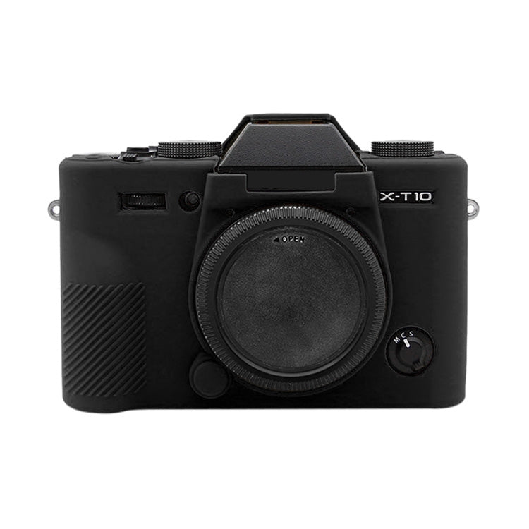 PULUZ Soft Silicone Protective Case for FUJIFILM XT10(Black) - Protective Case by PULUZ | Online Shopping South Africa | PMC Jewellery | Buy Now Pay Later Mobicred
