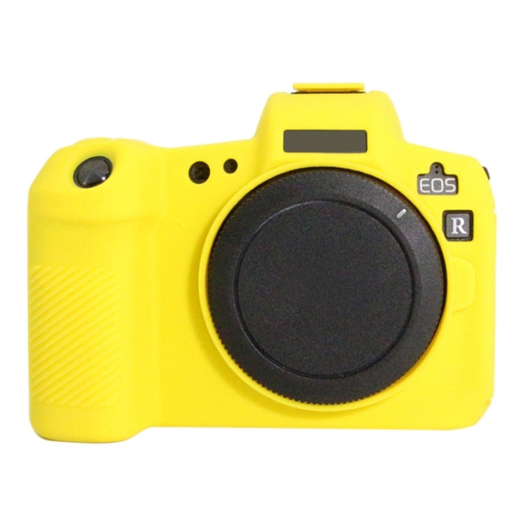 PULUZ Soft Silicone Protective Case for Canon EOS R(Yellow) - Protective Case by PULUZ | Online Shopping South Africa | PMC Jewellery