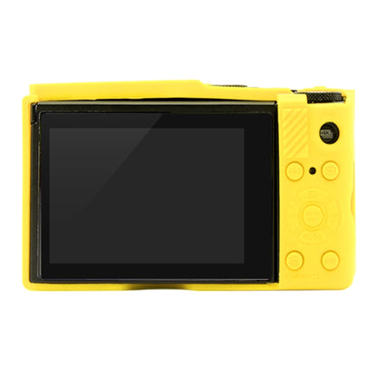 PULUZ Soft Silicone Protective Case for Panasonic Lumix  LX10(Yellow) - Protective Case by PULUZ | Online Shopping South Africa | PMC Jewellery | Buy Now Pay Later Mobicred
